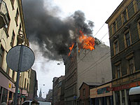 Киев: Психически больной взорвал свою квартиру
