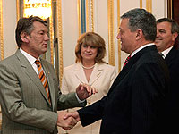 Президент Болгарии пригласил Ющенко в гости