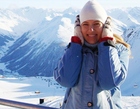 Экс-телеведущая Ольга Горбачева провела отпуск в заснеженных Альпах. Фото