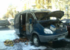 В центре Киева взорвался автомобиль. Водителя срочно госпитализировали. Фото