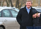 Ахметов привел на тренировку своего сына. Фото