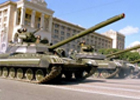 В Киеве огромные пробки. Это танки оккупировали столицу. Фото