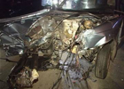 Киев. Неадекватный водитель ударился так, что его «друга» разорвало на части. Фото