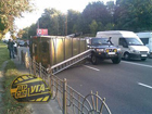Некислое ДТП в Киеве. Куча машин превратились в груду металла. Фото