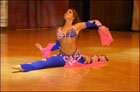 Одесситка дала жару на соревнованиях по танцам живота. Фото