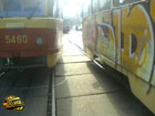 Аннушка разлила масло? В Киеве человек попал под трамвай. Фото
