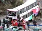 В Перу автобус с футбольной командой рухнул в пропасть. Фото
