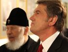 Ющенко наконец-то обратил внимание на каноническое православие. И это радует. Фото