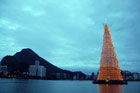 В Рио-де-Жанейро самая оригинальная рождественская елка. Фото