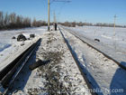 На Черниговщине «жигуль» пытался проскочить перед поездом. Не удачно. Фото