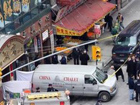 В Нью-Йорке пустой фургон влетел в группу детей. Есть погибшие и раненные