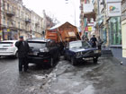ДТП в самом сердце Киева. Поучаствовали 9 авто. Фото