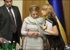 На заседании правительства Тимошенко целовали руки. Фото