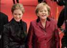Ангела Меркель скорчила рожу на международном кинофестивале в Берлине. Фото