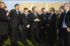 Ющенко, Платини и развалины «Олимпийского». Фоторепортаж с места события