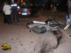 Киевлянин, грубо нарушая ПДД, чуть не убил мотоциклиста. Фото