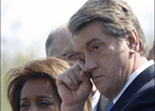Ющенко не смог удержатся… и заплакал. Фото с места события