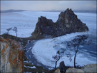 Ученые обнаружили на поверхности озера Байкал какие-то странные кольца. Фото