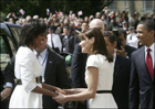 Обама и Саркози махнулись женами. Фото