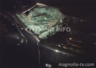 Авария в Киеве с одним неизвестным. Куда-то испарился водитель разбитой машины. Фото