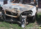 На Кировоградщине таксиста сожгли в его же машине. Фото