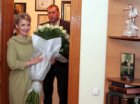 Тимошенко так спешила поздравить митрополита Владимира, что пришла к нему в полночь
