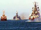 В Крыму на российском военном корабле произошел взрыв