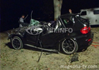 Нелепая авария в Киеве закончилось смертью водителя. Фото