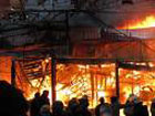 В Киеве пылал грандиозный пожар. Горел лесной массив