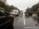 Под Киевом не поделили дорогу сразу три крутые тачки. Фото