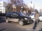 Авария в центре Киева образовала огромную пробку. Фото