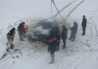 В Черкассах из Днепра вытащили… автомобиль