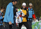 Через тернии… Словенская лыжница, несмотря на сломанные ребра и пробитые легкие таки завоевала медаль. Фото