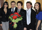 Жену Януковича видели на богемной тусе. Фото