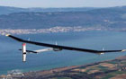 Уникальный самолет на солнечных батареях совершил первый полет. Фото