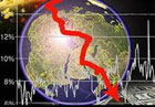 На мировых рынках началась новая волна спада. Евро стремительно падает в цене