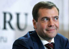 С Медведевым в Киев едет нехилая свита. Кадыровым не пахнет