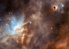 Астрономы нашли место в галактике, где рождаются новые звезды. Фото