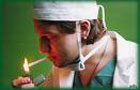 Курение приводит к ухудшению слуха