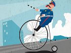 Кременчугские милиционеры будут патрулировать город на велосипедах, купленных на спонсорские деньги