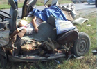Страшное столкновение в Крыму. Машины разворотило до неузнаваемости. 3 человека погибли. Фото