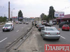 Киев. Неизвестный лихач спровоцировал серьезную аварию. Фото