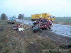 В жестокой аварии на Николаевщине погибли три человека. Фото