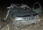 На суровой Николаевщине водитель «Дэу» в результате непонятного сальто умер на месте. Фото