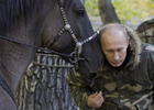 Путин «поохотился» на снежного барса. Фото