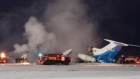 Новый год в России начался с катастрофы самолета Ту-154. Есть раненные и погибшие