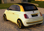 Китаец купил автомобиль Fiat покрытый золотом. Гламурные фото