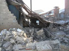 Взрыв школы в Донецкой области. Фото с места событий