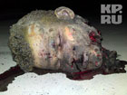 Оторванная голова террориста-смертника, взорвавшего «Домодедово». Фото