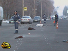 Луганск. Крутой «Мерс» одним ударом бампера убил женщину. Фото